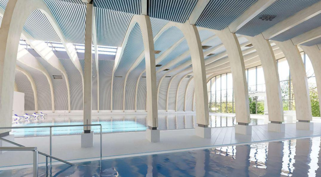 Крытый бассейн Дахау, Германия